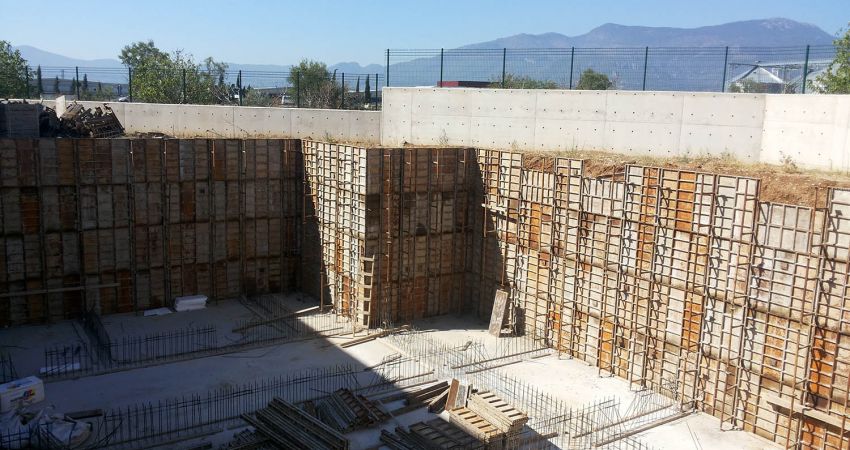 Çelik Perde Ve Kolon Kalıpları